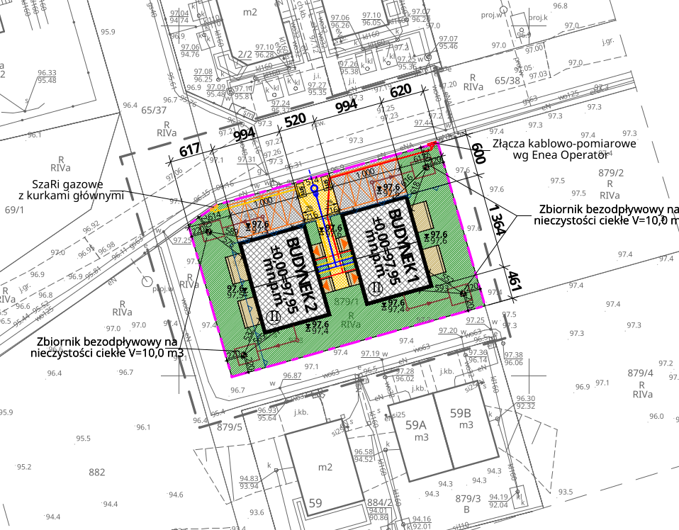 Plan zagospodarowania terenu